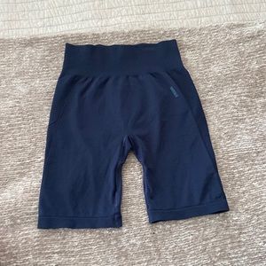 Navy Gymshark Shorts